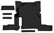 Tappeto centrale in Skeentex Nero Man TGX (01/17>06/20) automatico, 2 cassetti 96259