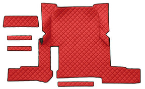 Tappeto centrale in Skeentex Rosso Man TGX (01/17>06/20) automatico, 2 cassetti 96260