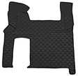 Tappeto centrale in Skeentex Nero Man TGX (09/07>12/16) automatico, 2 cassetti 96355