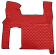 Tappeto centrale in Skeentex Rosso Man TGX (09/07>12/16) automatico, 2 cassetti 96356