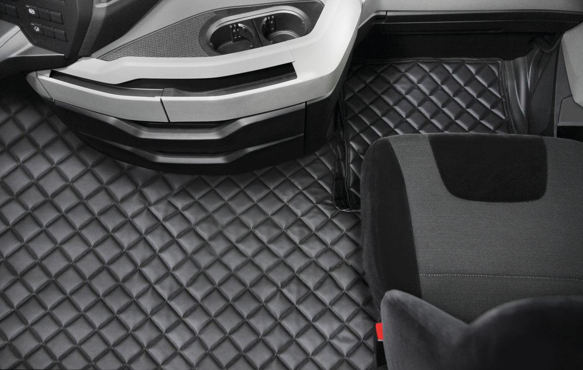 Tappeto centrale in Skeentex Nero Man TGX (09/07>12/16) automatico, 1 cassetto 96367