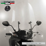 Biondi Parabrezza Club Scooter Trasparente - Solo Schermo 74x69 cm