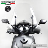 Biondi Club Parabrezza Scooter Trasparente Honda SH Vision SYM HD - MPN 8061223
