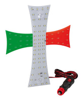 24V LED Cross Lamp Italia for Trucks - 81 SMD LEDs