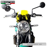 Biondi Cupolino Caffè Giallo Kawasaki Z650 RS e Triumph Scrambler Speed Street Twin - Kit Incluso
