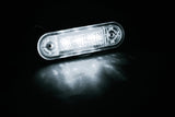 Lampa Luce ingombro a 3 Led, montaggio ad incasso, 12/24V - Bianco 97003