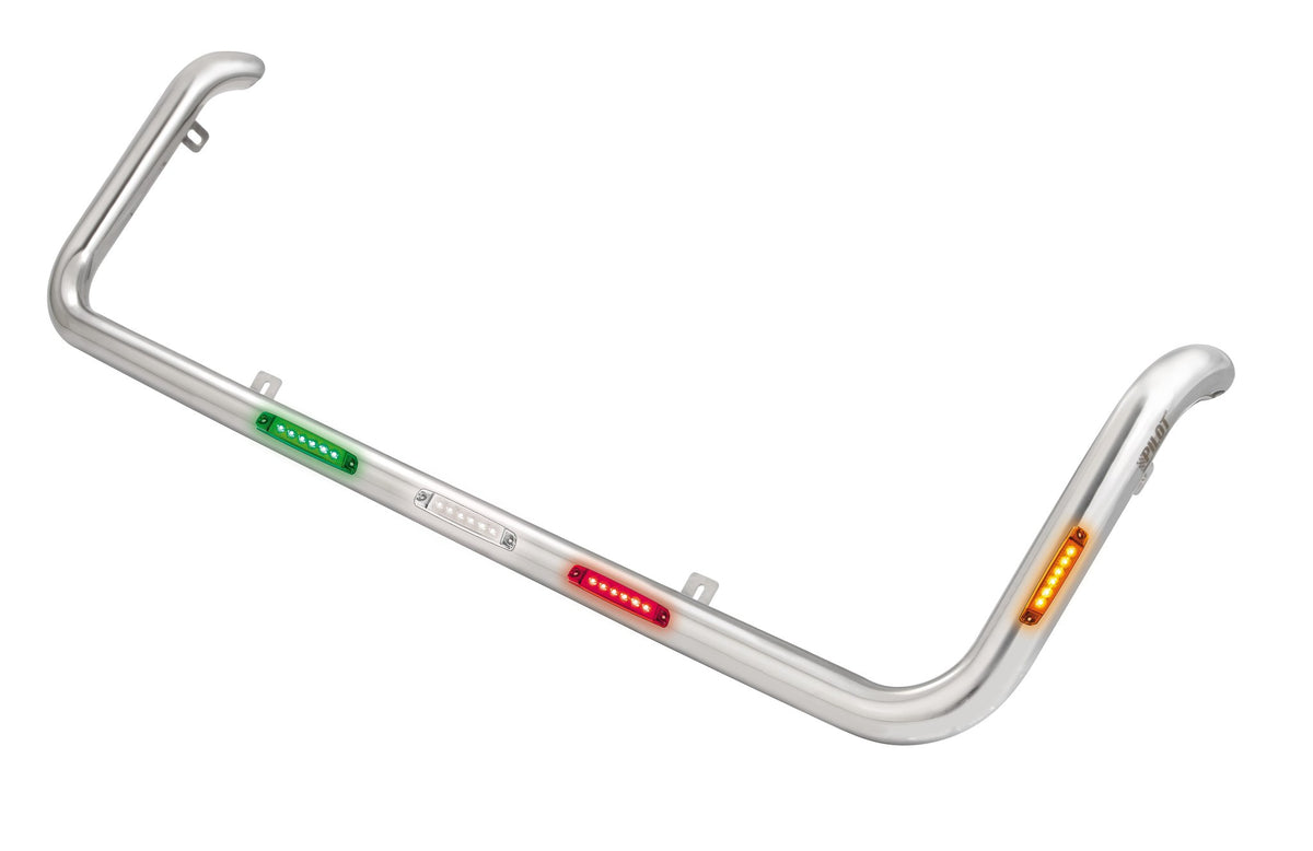 Lampa Luce di Ingombro 6 LED 12/24V Bianca