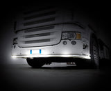 Lampa Luce Ingombro 3 LED 12/24V Bianca Incasso - Conf. da 20 pz