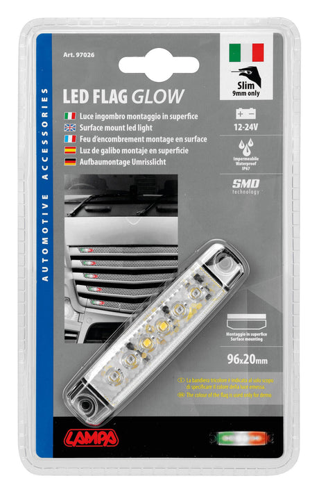 Lampa Luce decorativa - 6 Led - 12/24V - Italia 97026
