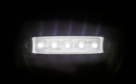 Lampa Pagg Aspck, luce ingombro - 5 Led - 12/24V - Bianco 97030