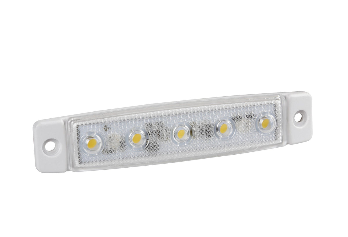 Lampa Pagg Aspck, luce ingombro - 5 Led - 12/24V - Bianco 97030