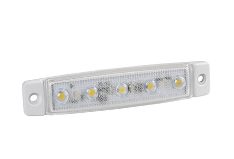 Lampa Pagg Aspck, luce ingombro - 5 Led - 12/24V - Bianco 97030