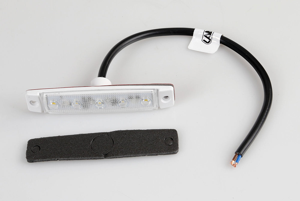 Lampa Pagg Aspck, luce ingombro - 5 Led - 12/24V - Bianco 97030