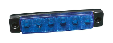 Lampa Luce decorativa - 6 Led - 12/24V - Blu 97039