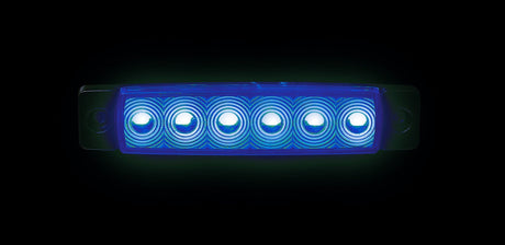 Lampa Luce decorativa - 6 Led - 12/24V - Blu 97039