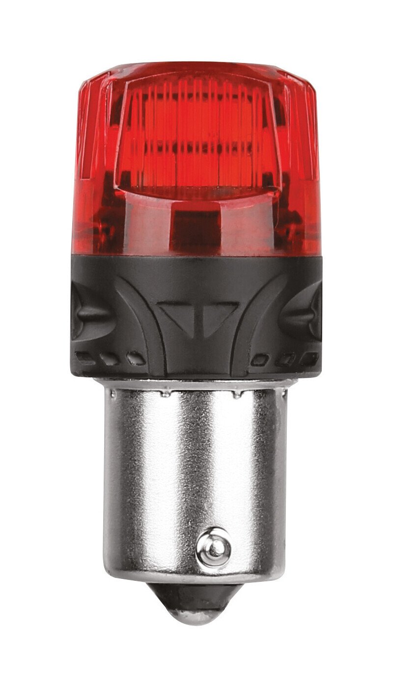 Pilot 24V Pro-User Series - (PR21W) - BAW15s - 2 pz - Scatola - Rosso - Doppia polarità - Resistenza incorporata