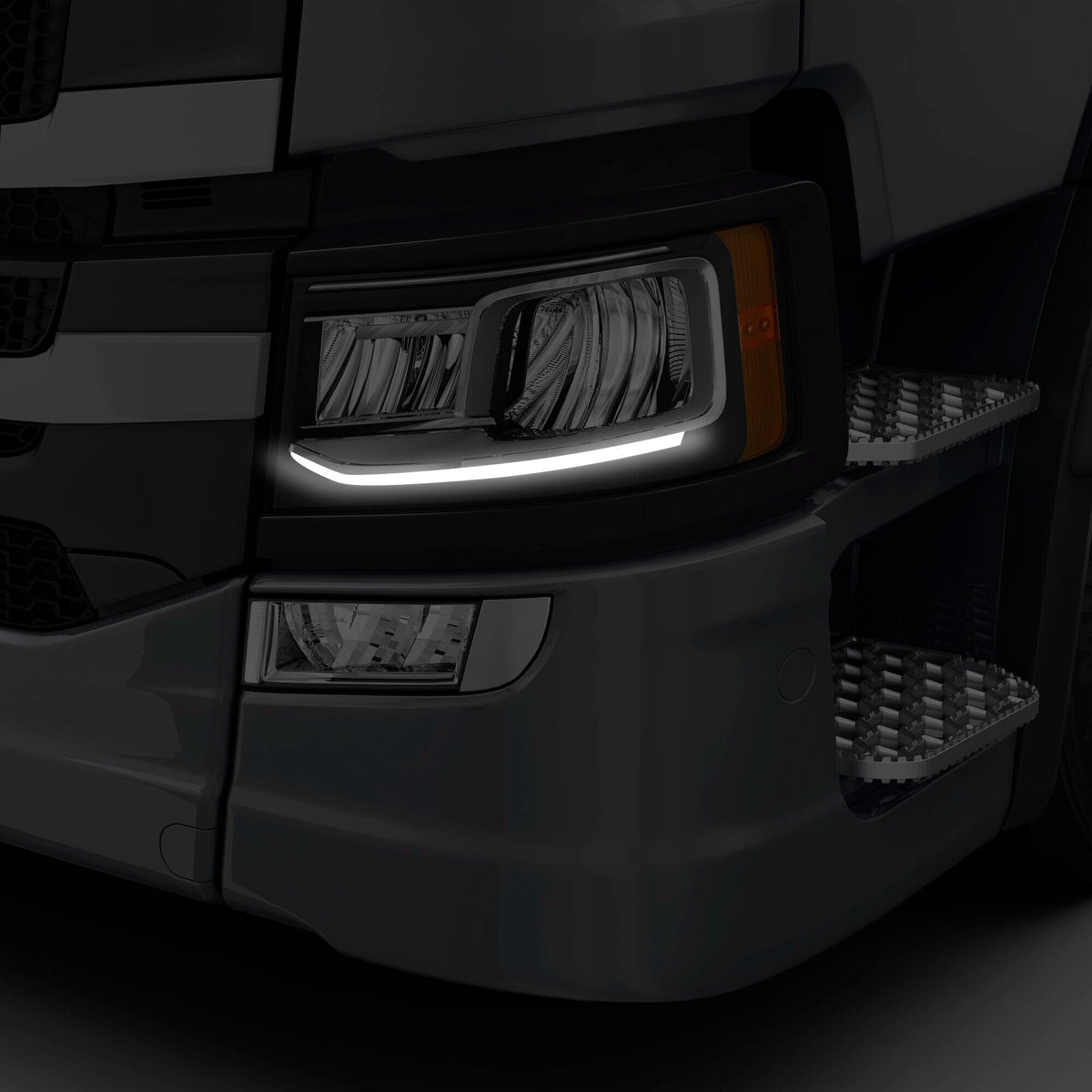 Lampa DRL Modules, moduli a led per luci diurne - Bianco - compatibile per Scania R Serie 7 - New Generation (11/16>02/25) - Scania S Serie 7 - New Generation (11/16>) - Scania XT Serie 7 - New Generation (01/18>) 97061