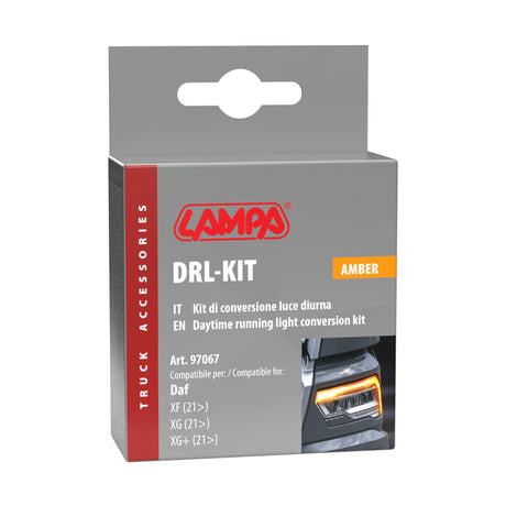Lampa DRL-KIT, Kit di conversione luce diurna - Ambra - compatibile per Daf XF (06/21>) - Daf XG (06/21>) - Daf XG+ (06/21>) 97067