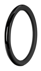 Lampa Aura, coprivolante in Skeentex - L -  46/48 cm - Nero 97074