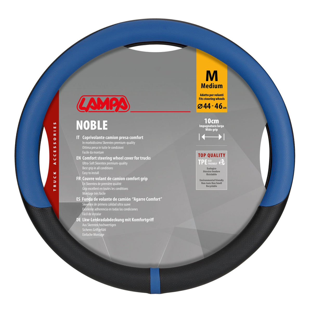 Lampa Noble, coprivolante in Skeentex - M -  44/46 cm - Blu 97085