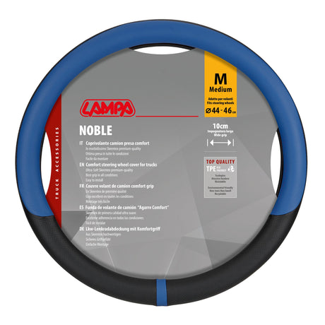 Lampa Noble, coprivolante in Skeentex - M -  44/46 cm - Blu 97085