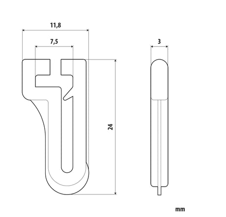 Lampa Scorrevoli per binari - G-11 - 500 pz 97109