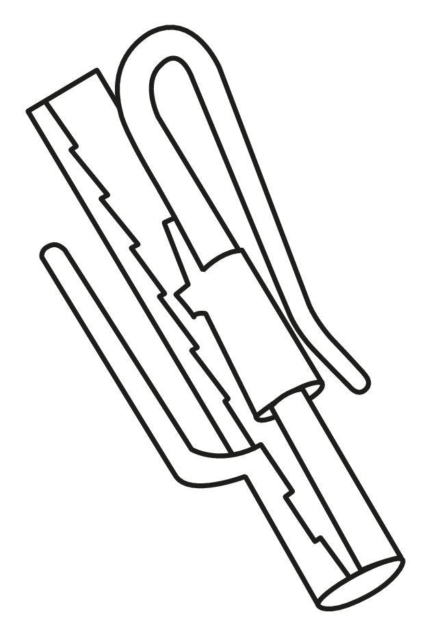 Lampa Ganci per tende - G-10 - 500 pz 97108