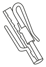 Lampa Ganci per tende - G-10 - 500 pz 97108