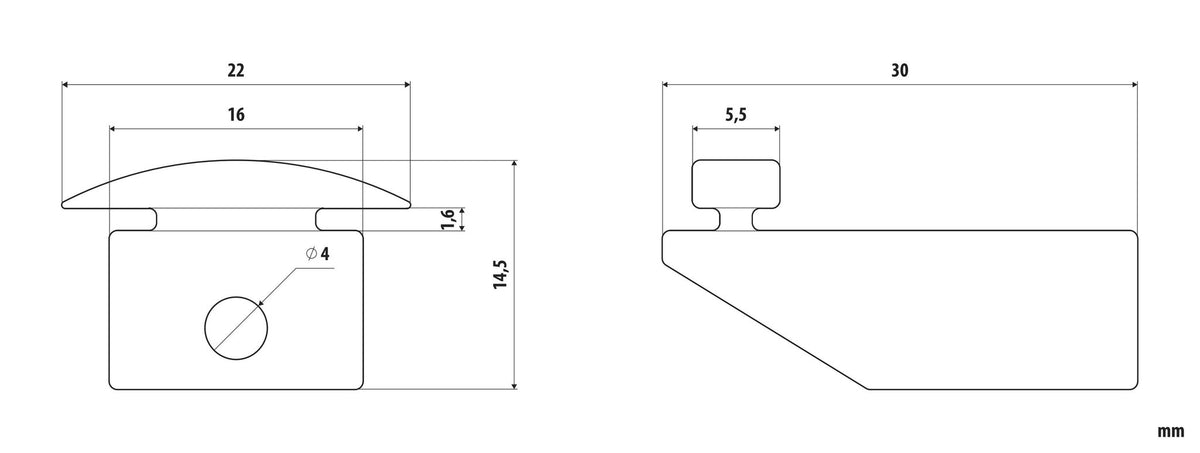 Lampa Set 25 supporti per binario uso parete e soffitto 97110