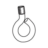 Lampa Set 25 occhioli nichelati per tappi finale binario - M3x3,5 97113
