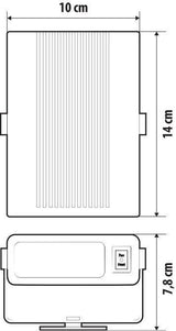 Termoventilatore 24V per camion 150W, scaldino e sbrinatore  Lampa Heater & Fan 97119