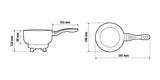 Pentola elettrica 24V per camion  18 cm 1,9 L 260W  Lampa 97123