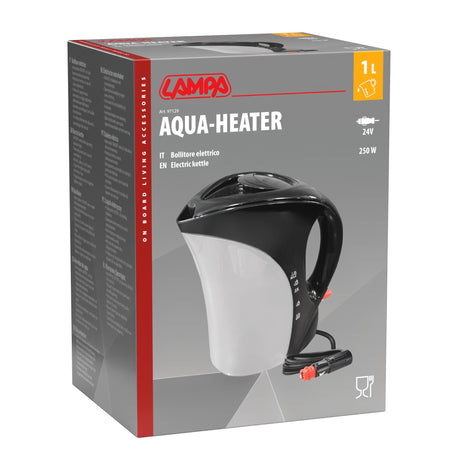 Bollitore elettrico 24V per camion 1 L 250W  Lampa Aqua-Heater 97129