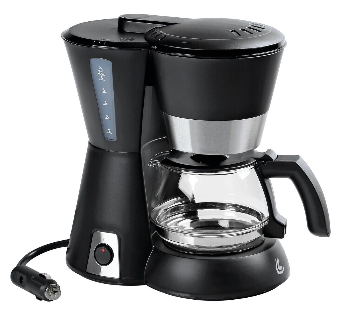 Macchina caffè filtro 24V per camion 4-6 tazze 300W  Lampa Coffee Maker Arabica 97131
