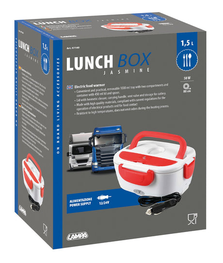 Scaldavivande elettrico 12/24V per camion 1,5 L  Lampa Lunch-Box 97140