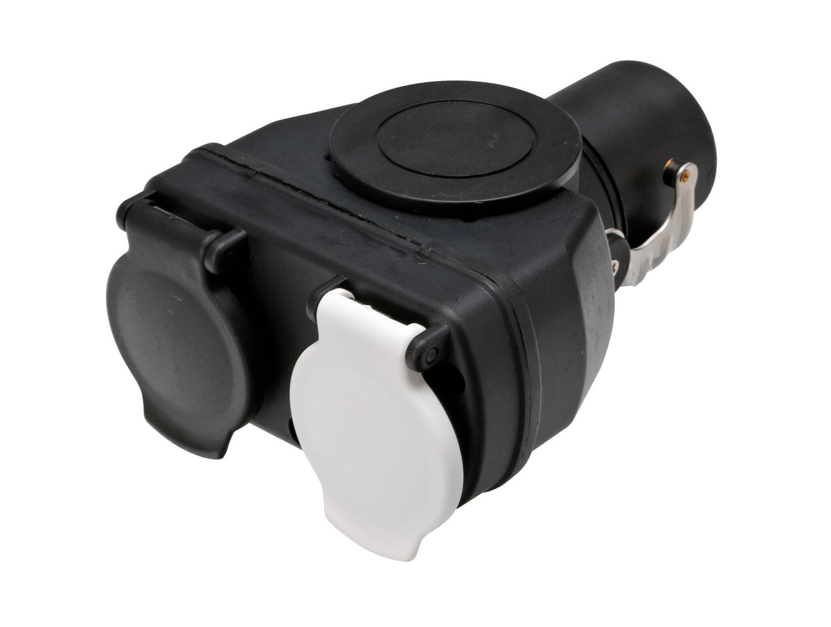 Lampa Adattatore compatto da spina 15 poli a 2 prese 7 poli, 24V 97149