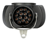 Lampa Adattatore compatto da spina 15 poli a 2 prese 7 poli, 24V 97149