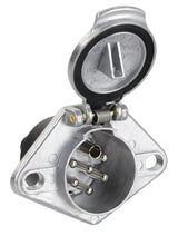Lampa Presa 7 poli 24S, in metallo 97154