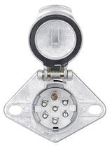 Lampa Presa 7 poli 24S, in metallo 97154