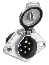 Lampa Presa 7 poli 24N, in metallo 97155