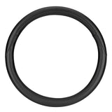 Lampa Club, coprivolante in vera pelle - M -  44/46 cm - Nero 97164