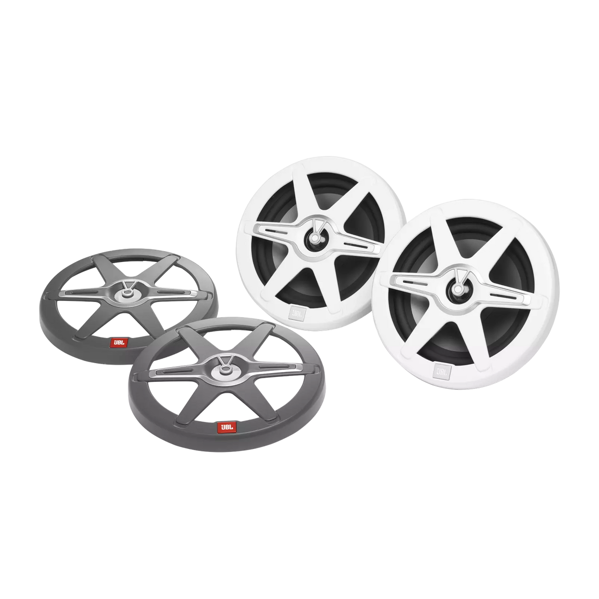 JBL Marine Speaker CLUB 82 Coppia Altoparlanti Marini ad Alte Prestazioni con Illuminazione RGB 8''