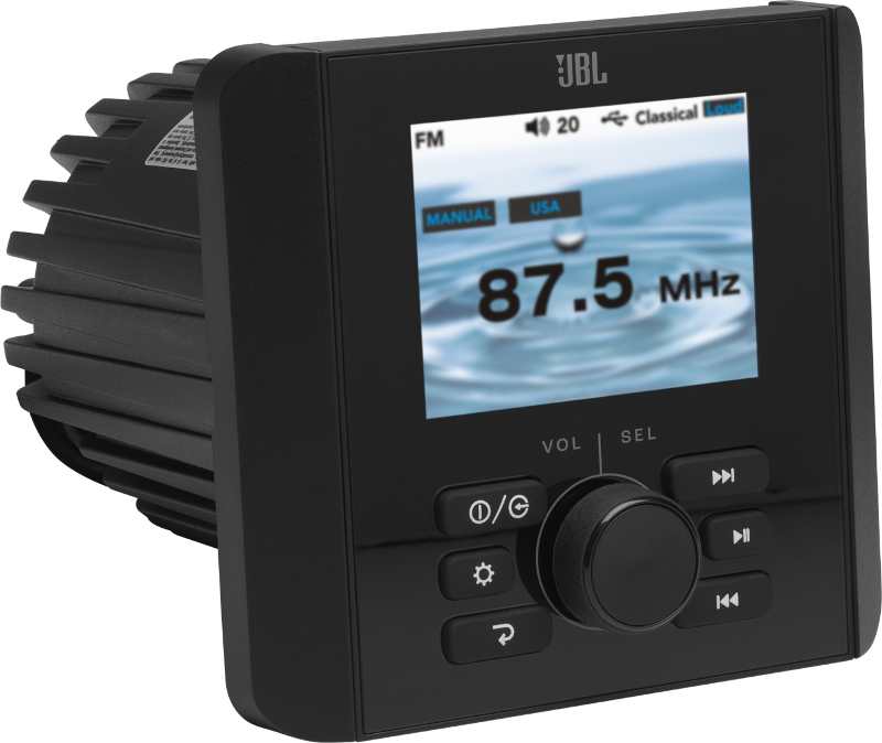 JBL JAM5000N  Unità sorgente audio marina TFT a colori da 2,8