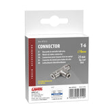 Lampa T-6 Raccordo a T in Metallo per Tubi Aria Ø 6 mm