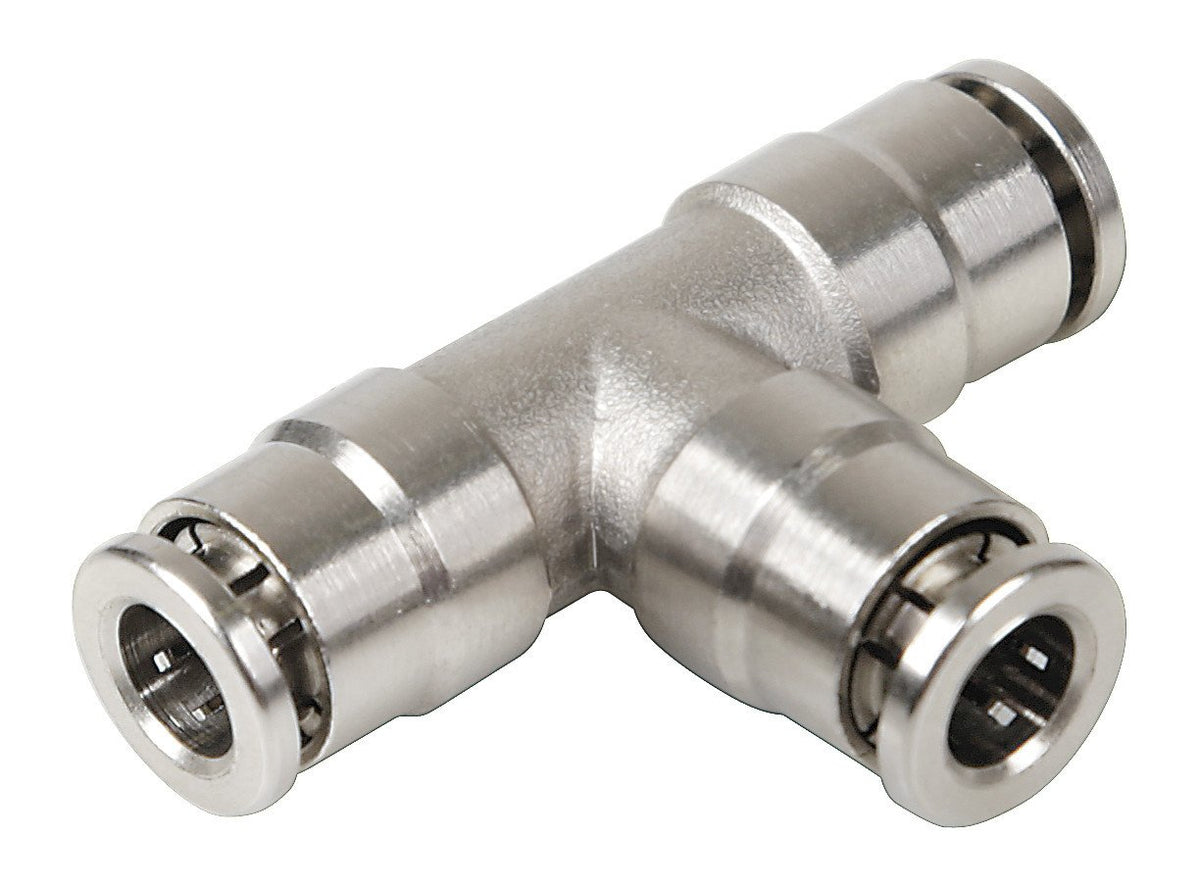 Lampa T-6 Raccordo a T in Metallo per Tubi Aria Ø 6 mm