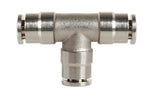 Lampa T-6 Raccordo a T in Metallo per Tubi Aria Ø 6 mm