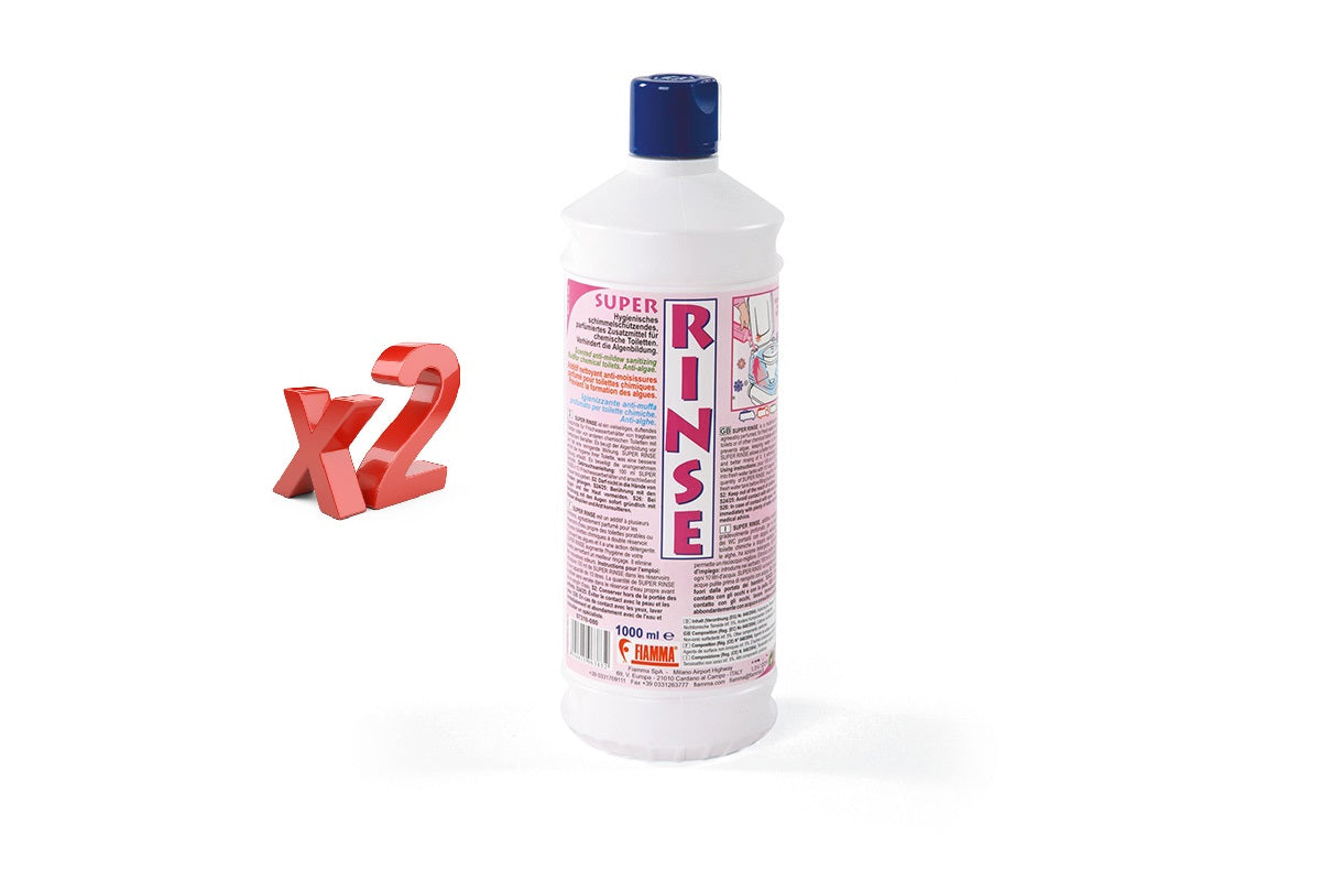 Fiamma Super Rinse 1L Igienizzante antimuffa antialghe serbatoi camper barca - PACK 4 PZ