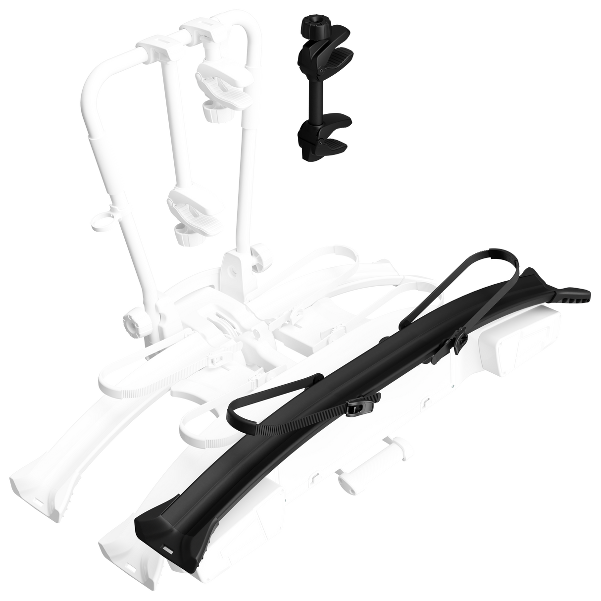 GP Kit terza bici per GP VERVE 2 portabici da gancio traino 23.GP016 23.GP017