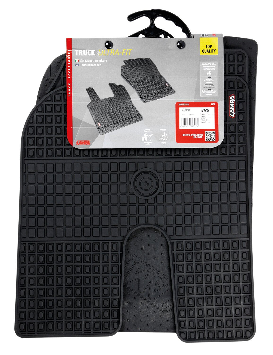 Lampa Coppia tappeti Eco Gomma camion Iveco Trakker 09/04> Stralis 08/02>12/12 97327