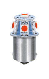 Pilot 24/28V Led Series - 6 SMD x 1 chip - (R5W) - BA15s - 20 pz - Scatola - Rosso - Doppia polarità